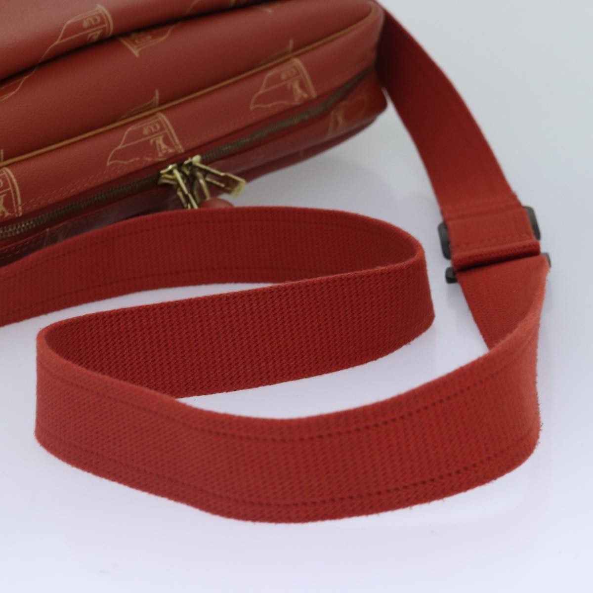 Louis Vuitton America's Cup Red Canvas Shoulder Bag (Pre-Owned) Size ONE SIZE - 10 Thumbnail