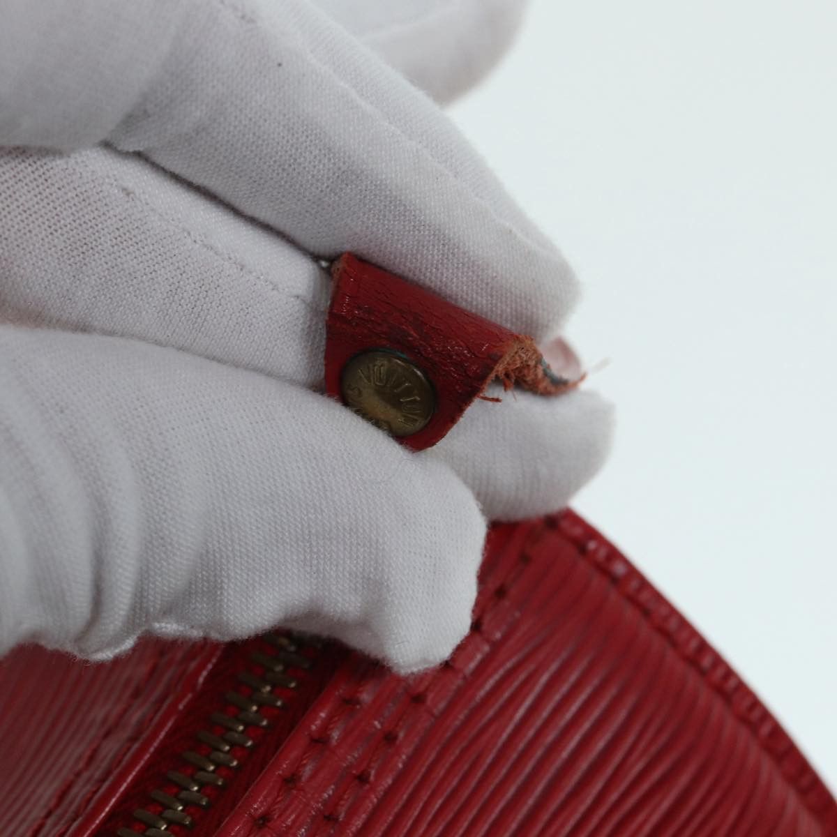 Louis Vuitton Speedy 30 Red Leather Handbag (Pre-Owned) Size ONE SIZE - 20 Thumbnail