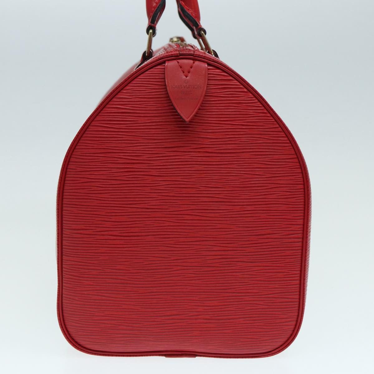 Louis Vuitton Speedy 30 Red Leather Handbag (Pre-Owned) Size ONE SIZE - 9 Thumbnail