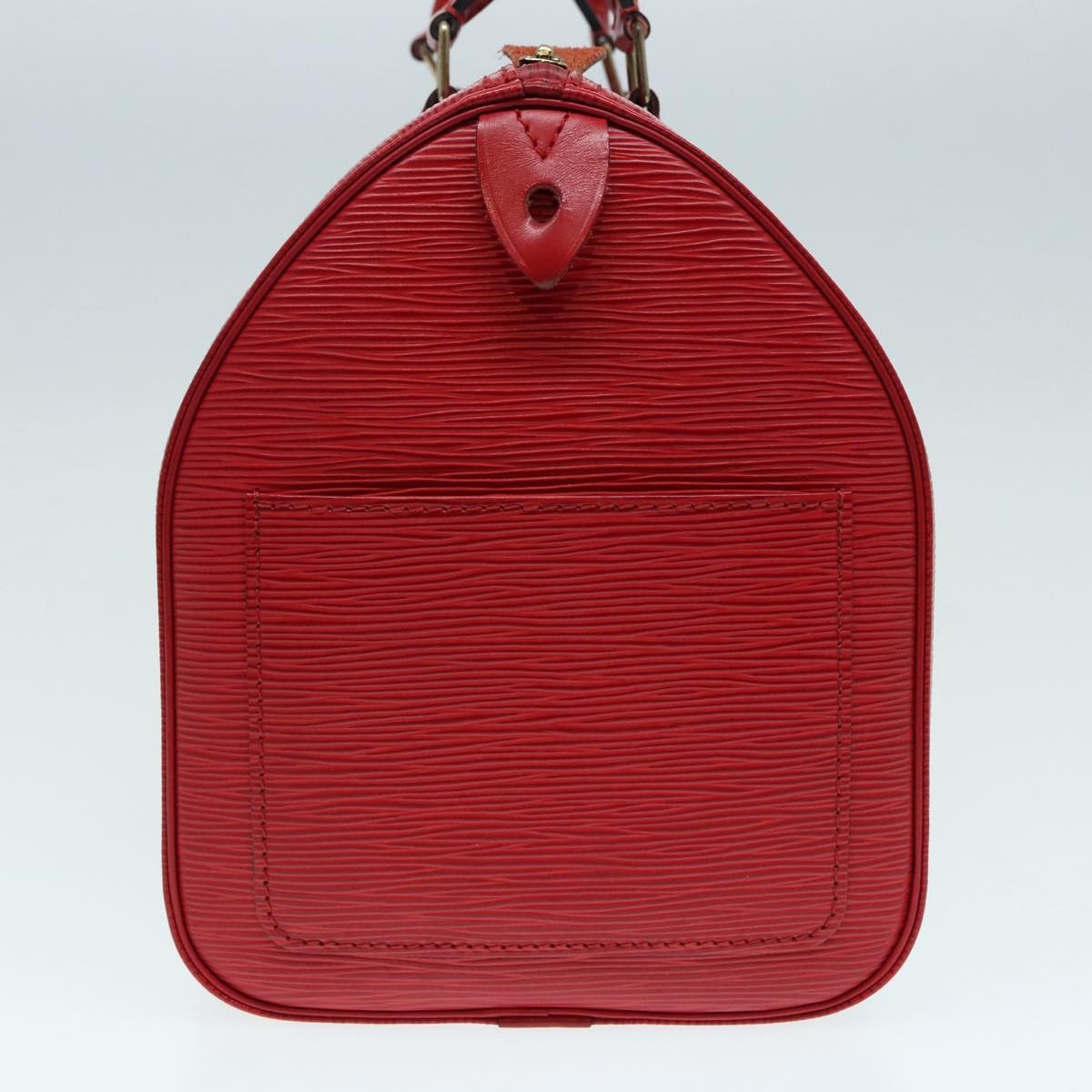 Louis Vuitton Speedy 30 Red Leather Handbag (Pre-Owned) Size ONE SIZE - 10 Thumbnail