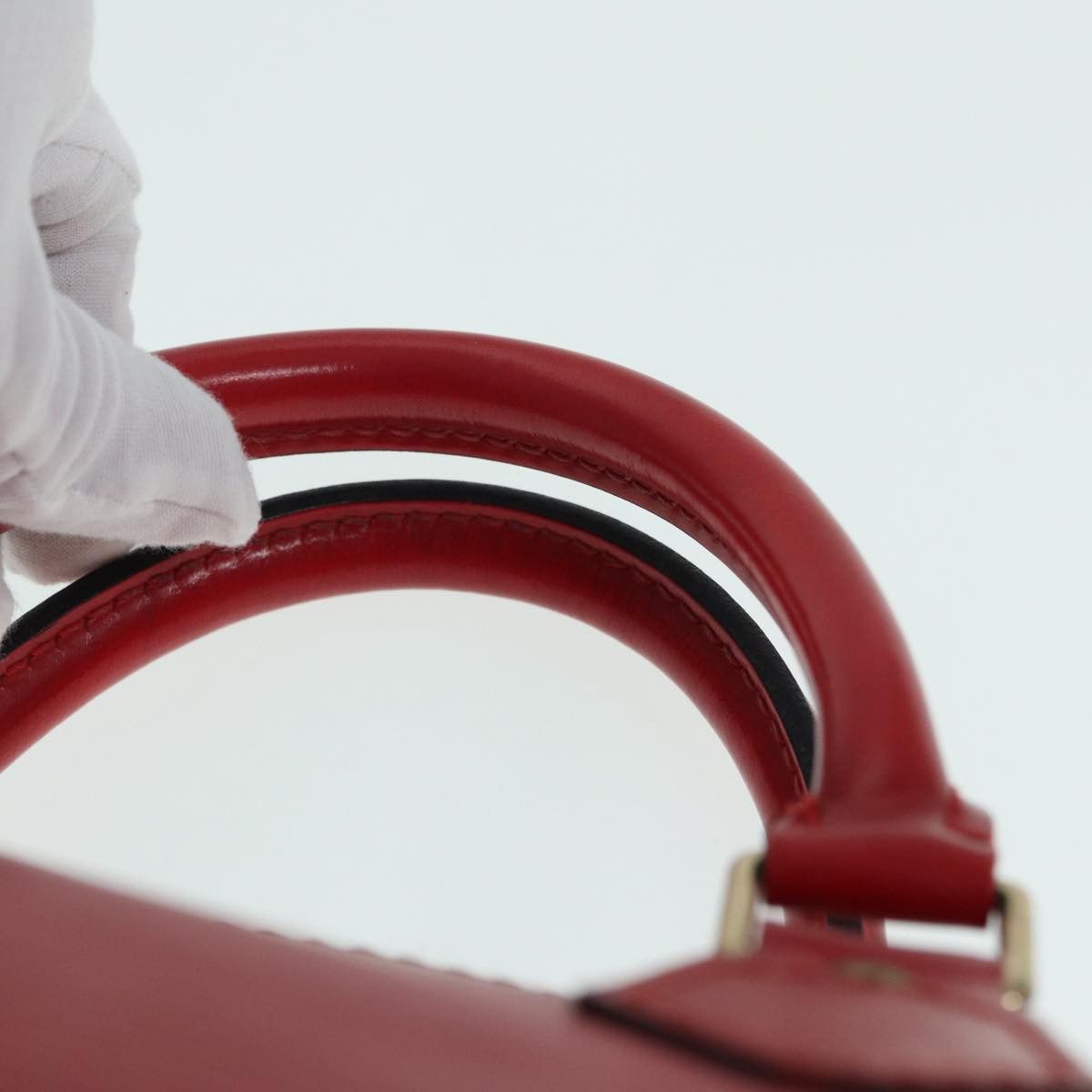 Louis Vuitton Speedy 30 Red Leather Handbag (Pre-Owned) Size ONE SIZE - 12 Thumbnail