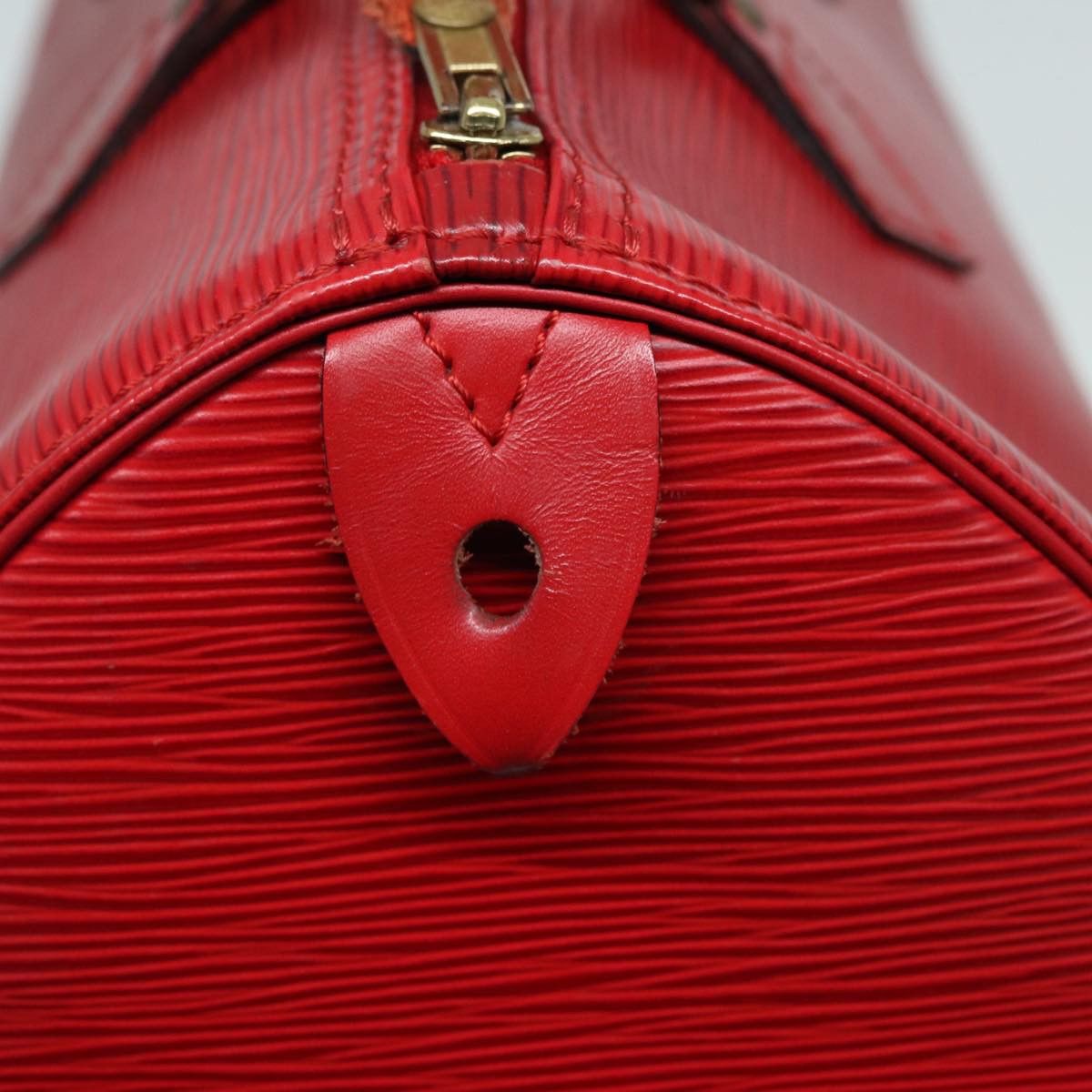 Louis Vuitton Speedy 30 Red Leather Handbag (Pre-Owned) Size ONE SIZE - 18 Thumbnail