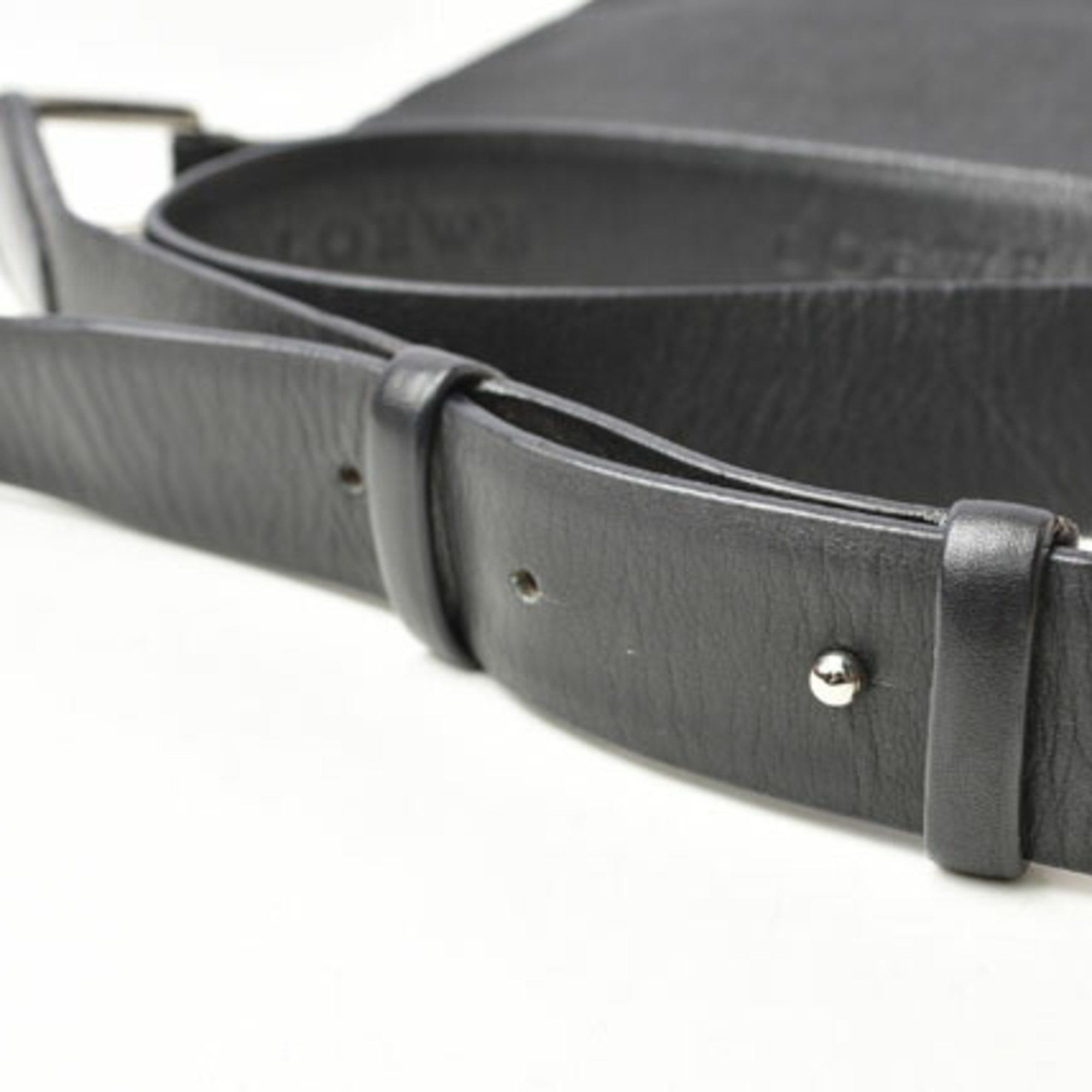 Loewe LOEWE Shoulder Bag Men's Coated Canvas Anagram Black Size ONE SIZE - 13 Thumbnail