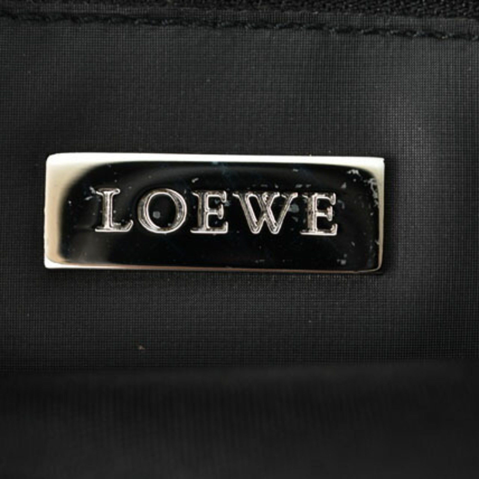Loewe LOEWE Shoulder Bag Men's Coated Canvas Anagram Black Size ONE SIZE - 17 Thumbnail