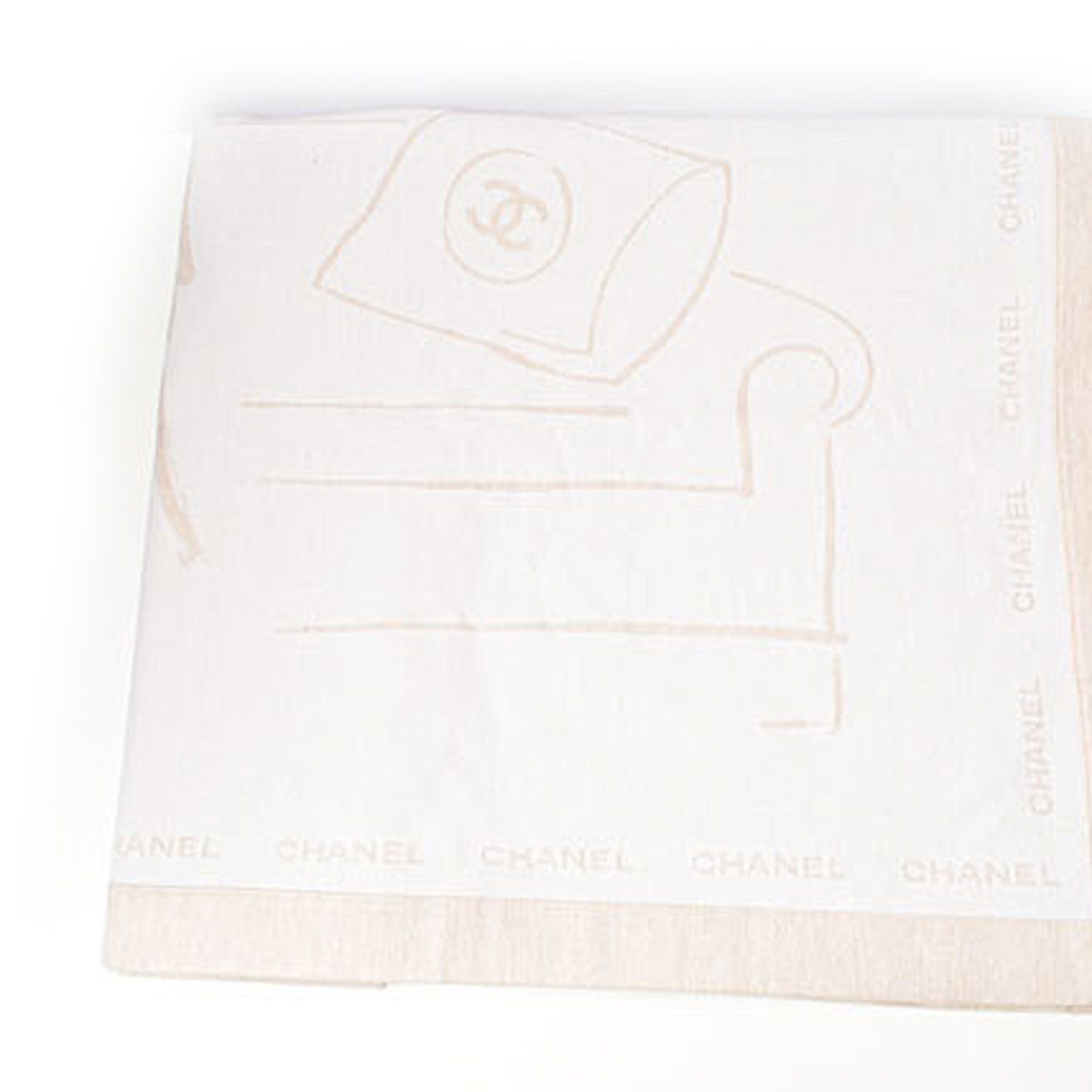 Chanel Chanel Blanket, CHANEL Reversible Blanket Mademoiselle CC Motif Wool Silk Size ONE SIZE - 12 Thumbnail