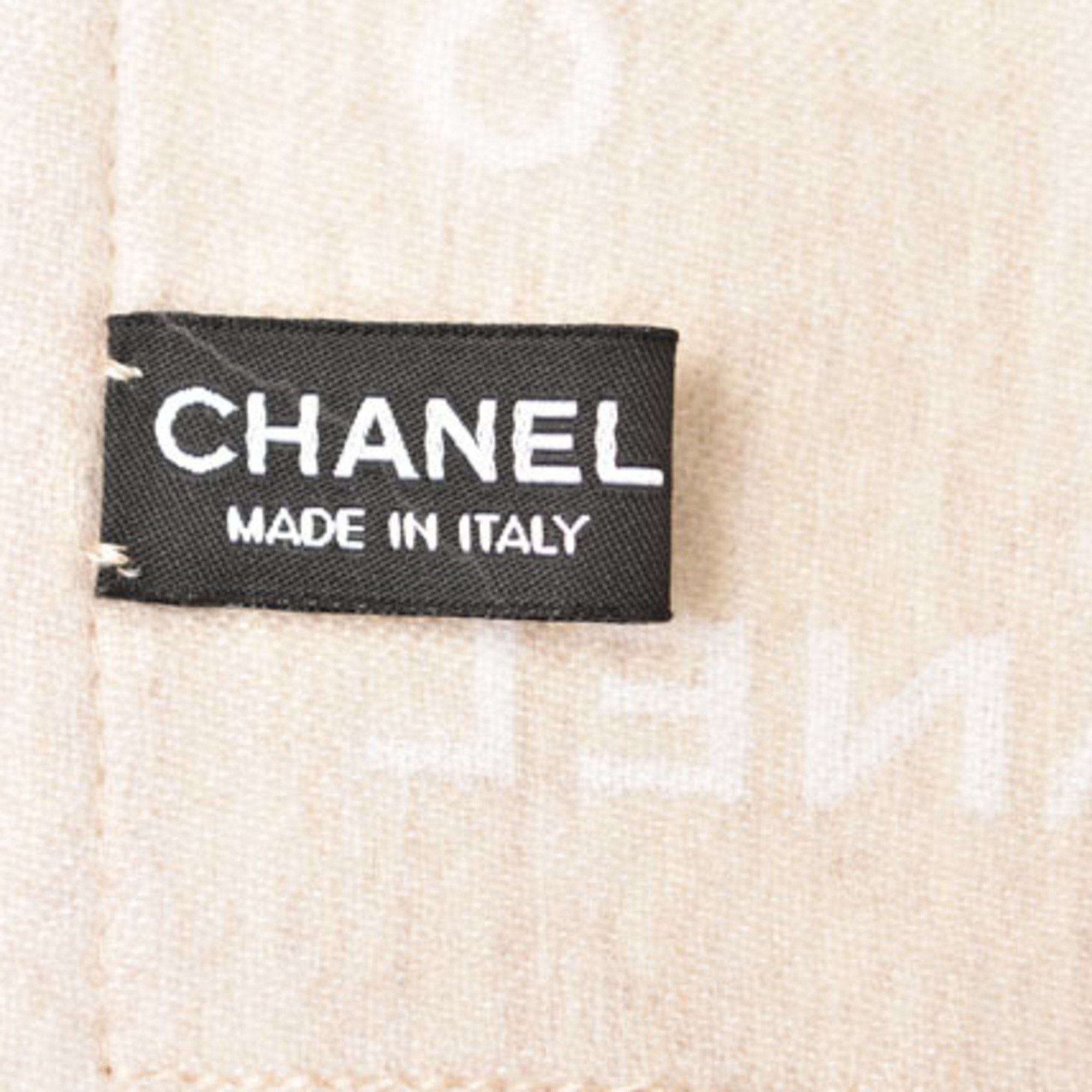 Chanel Chanel Blanket, CHANEL Reversible Blanket Mademoiselle CC Motif Wool Silk Size ONE SIZE - 8 Thumbnail
