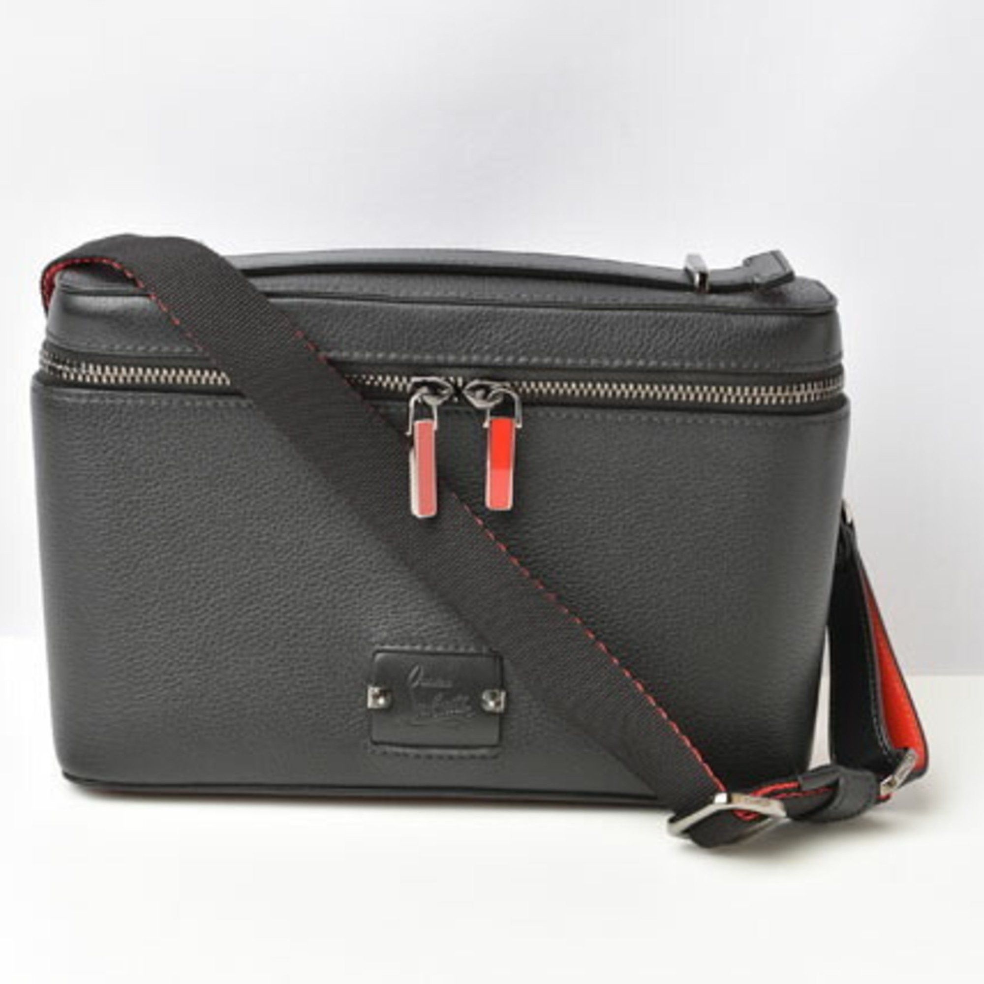 Christian Louboutin Christian Louboutin Handbag Shoulder Bag 2way Kypipouch Black Calf 3185198 Size ONE SIZE - 7 Thumbnail