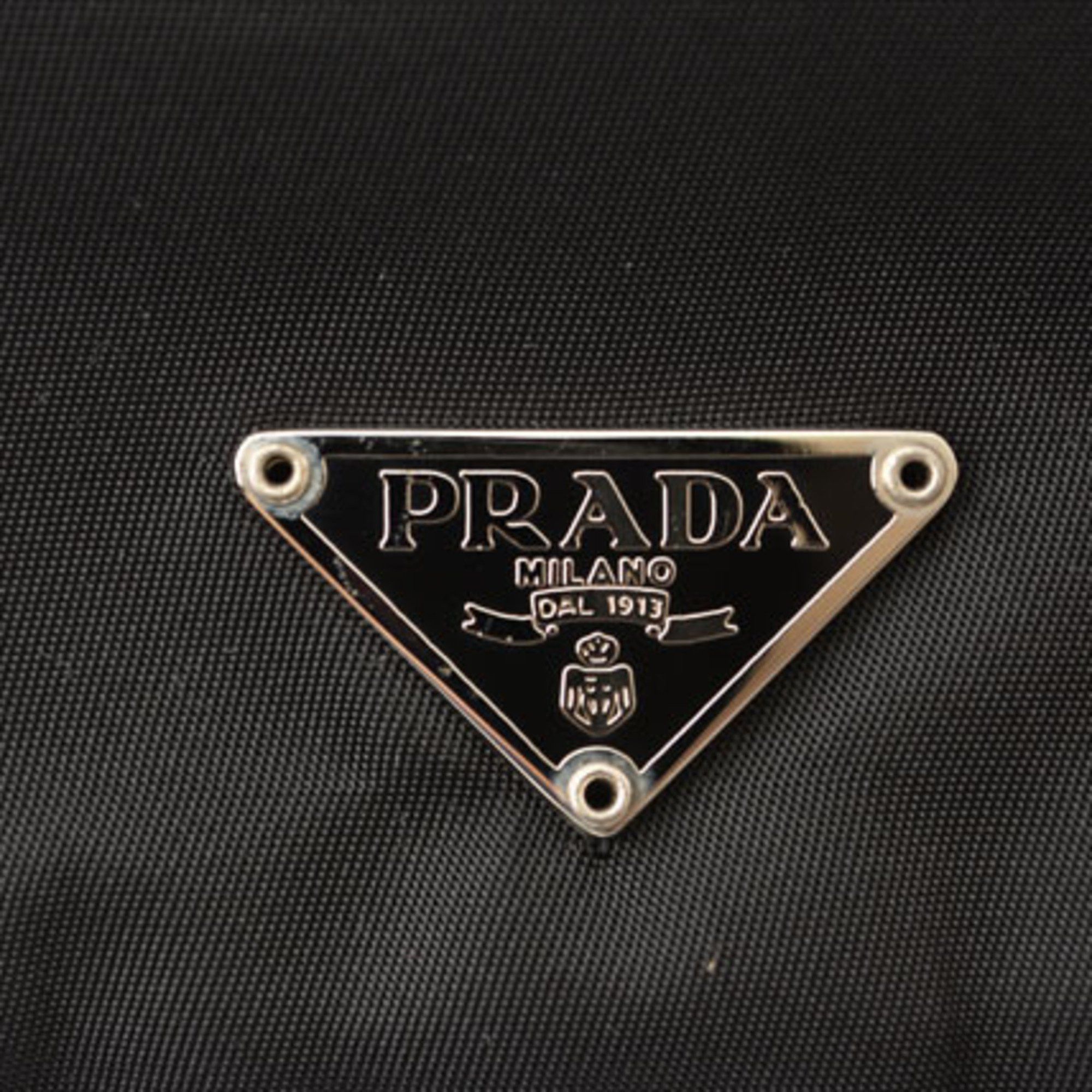 Prada Prada Flat Pouch PRADA VELA Nylon Black Size ONE SIZE - 4 Thumbnail