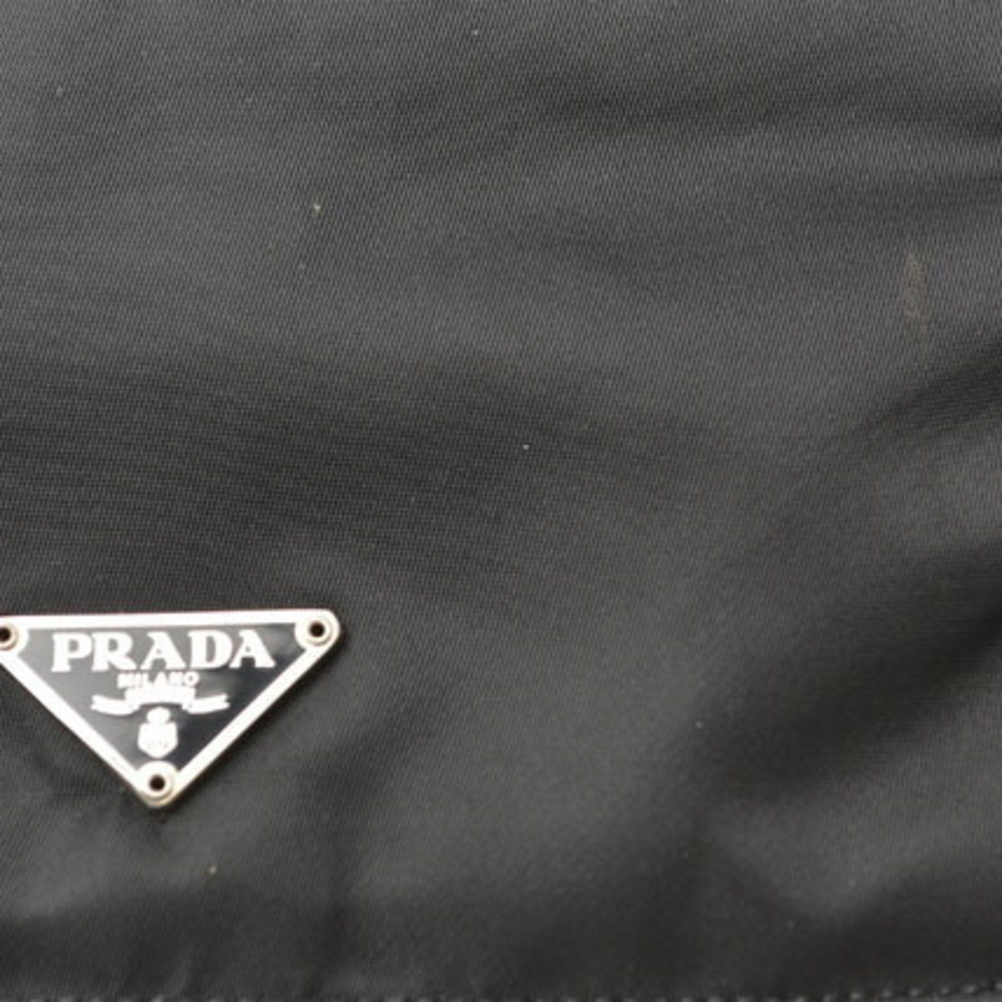 Prada Prada Flat Pouch PRADA VELA Nylon Black Size ONE SIZE - 3 Thumbnail