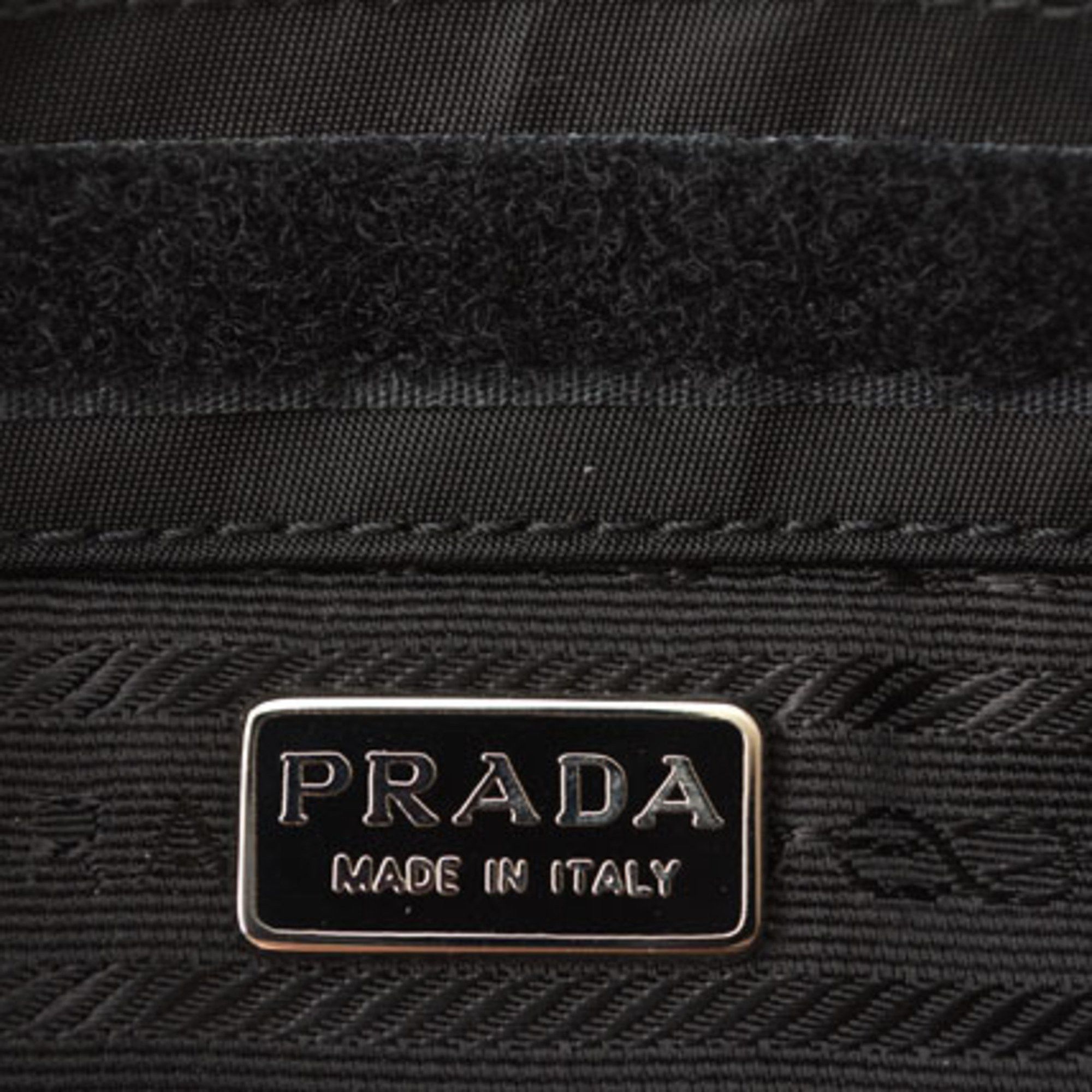 Prada Prada Flat Pouch PRADA VELA Nylon Black Size ONE SIZE - 7 Thumbnail