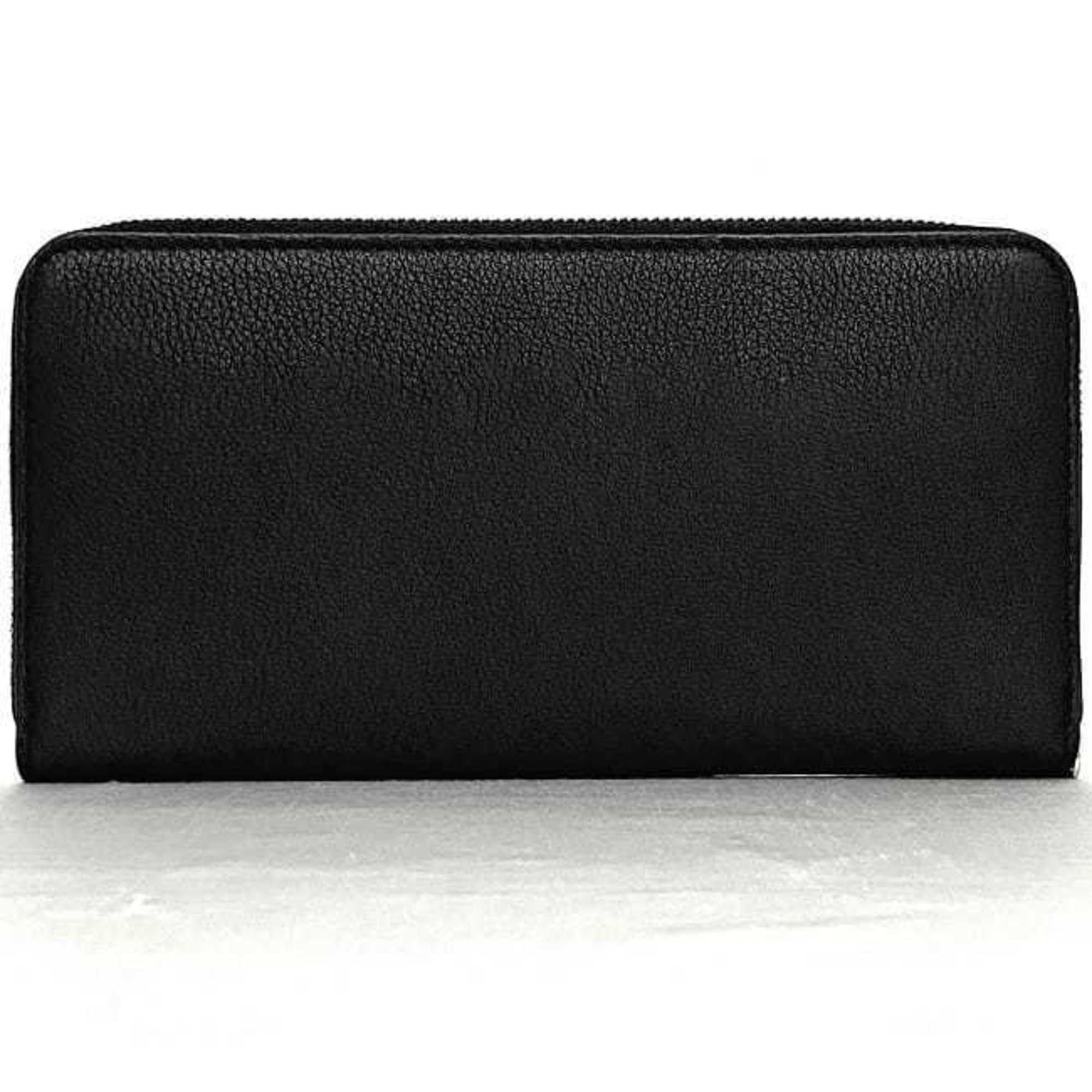 Loewe LOEWE Round Long Wallet f-21179 Black Anagram C660T12X01 Leather 262244 Unisex Card Size ONE SIZE - 3 Thumbnail