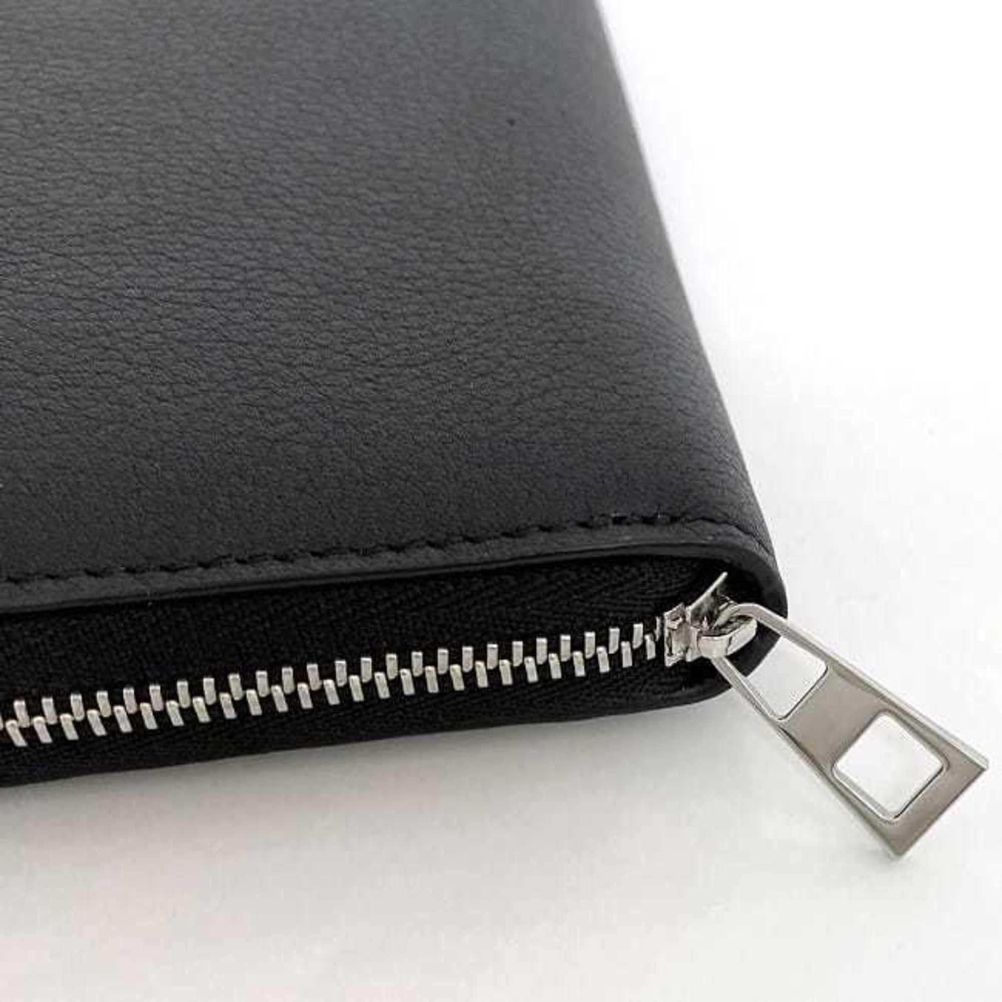 Loewe LOEWE Round Long Wallet f-21179 Black Anagram C660T12X01 Leather 262244 Unisex Card Size ONE SIZE - 9 Thumbnail