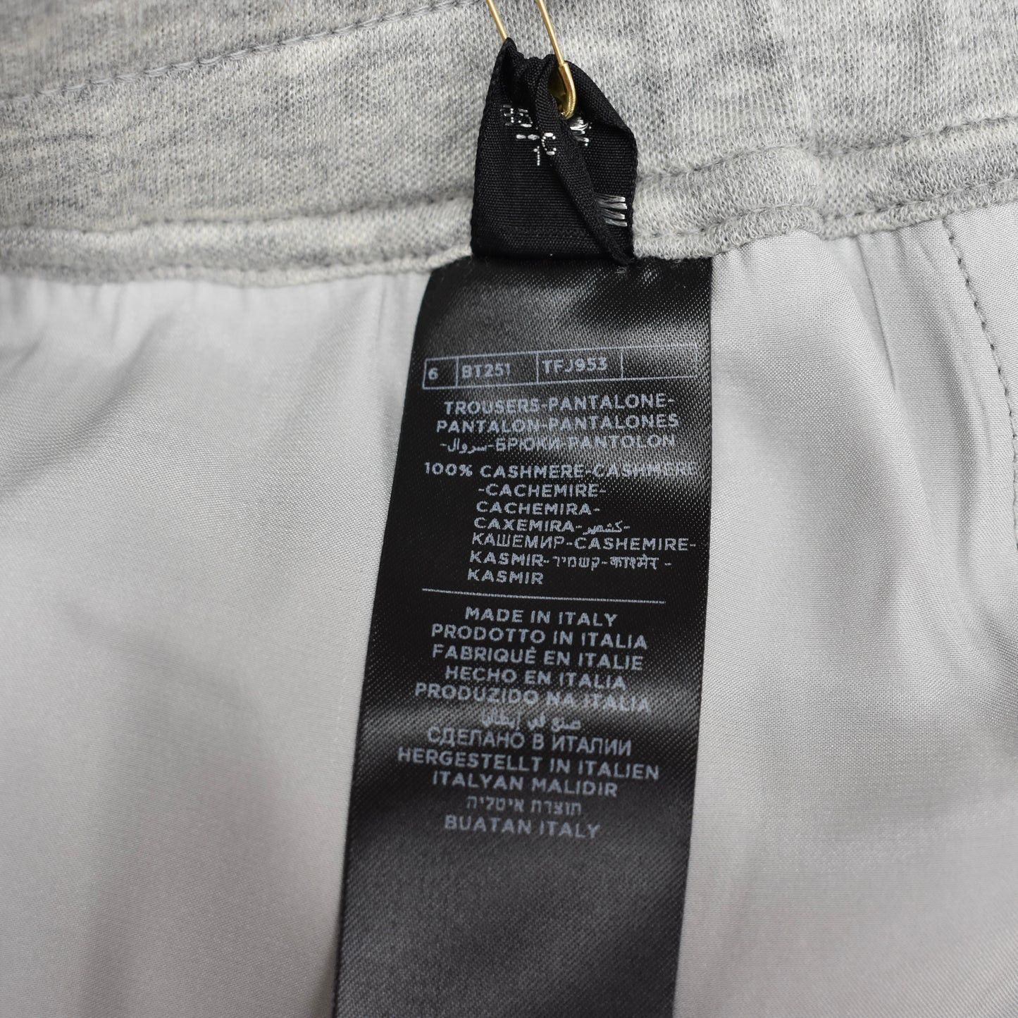 Tom Ford $2690 TOM FORD 100% Cashmere Knit Sweatpants Gray Size US 40 / EU 56 - 10 Thumbnail