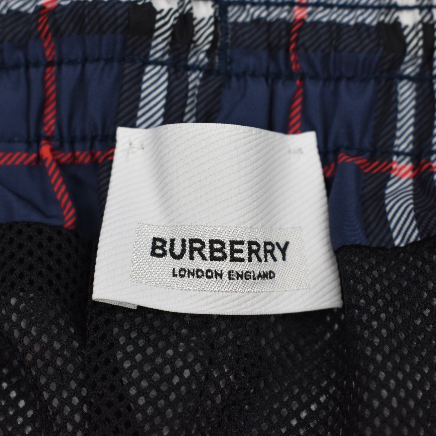 Burberry Burberry Navy Archive Check Swim Shorts Trunks Size US 32 / EU 48 - 3 Thumbnail