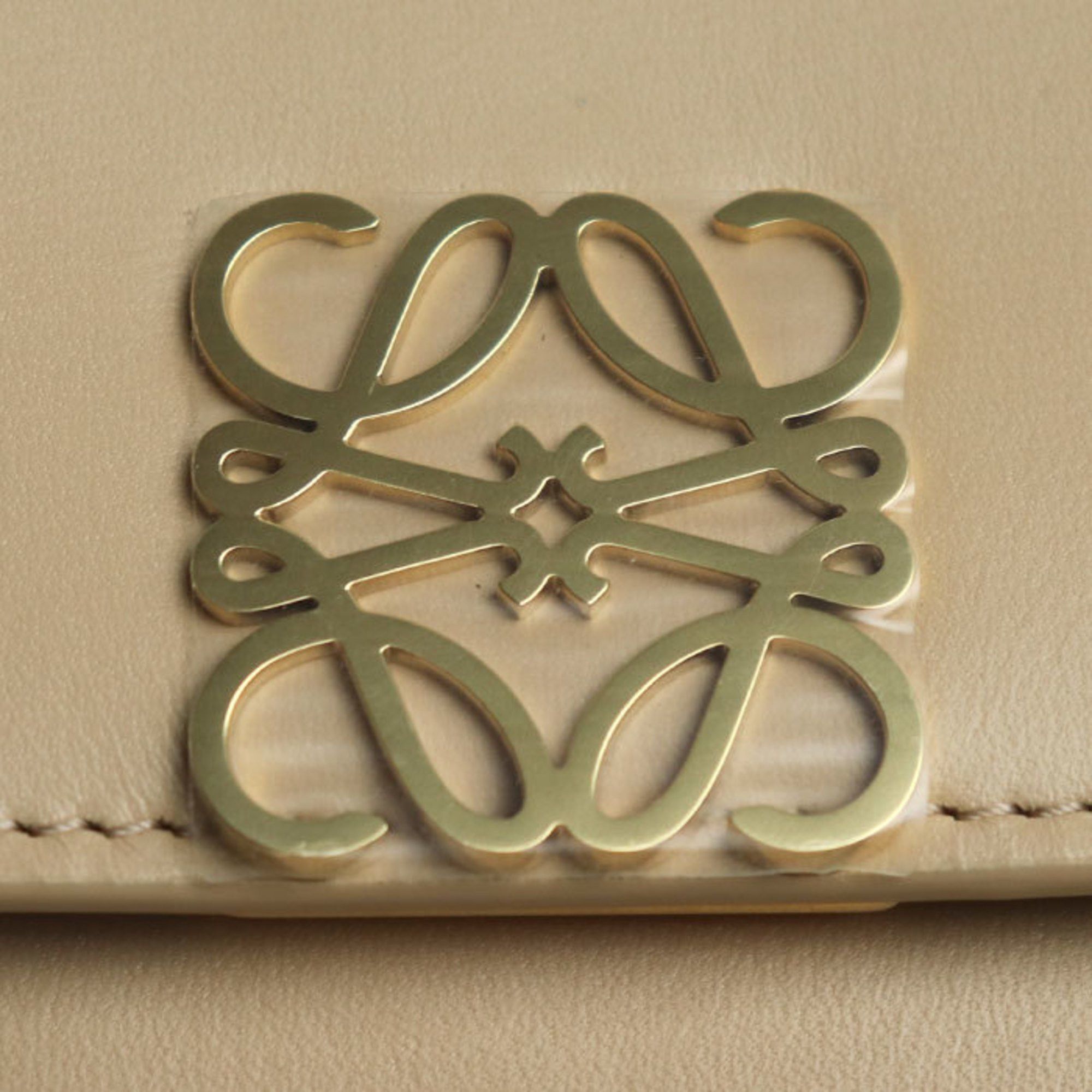 Loewe LOEWE Goya Long Chain Clutch Bag Beige A896O45X01 Women's Size ONE SIZE - 7 Thumbnail