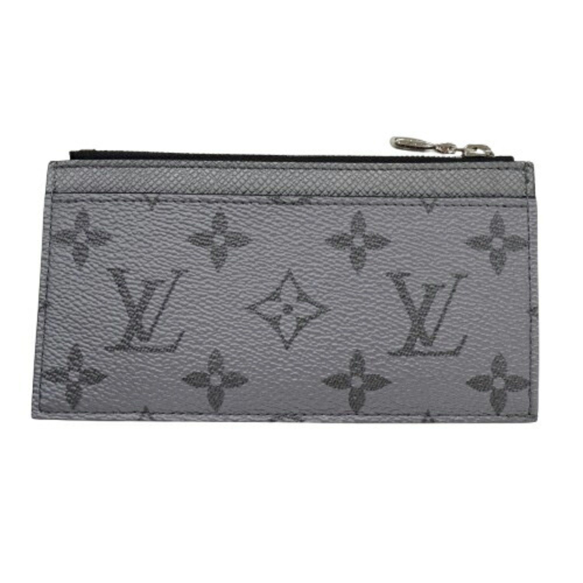 Louis Vuitton Louis Vuitton Card Case Taigarama Men's Wallet Coin Holder Gray M30839 IC Chip Compact Size ONE SIZE - 3 Thumbnail