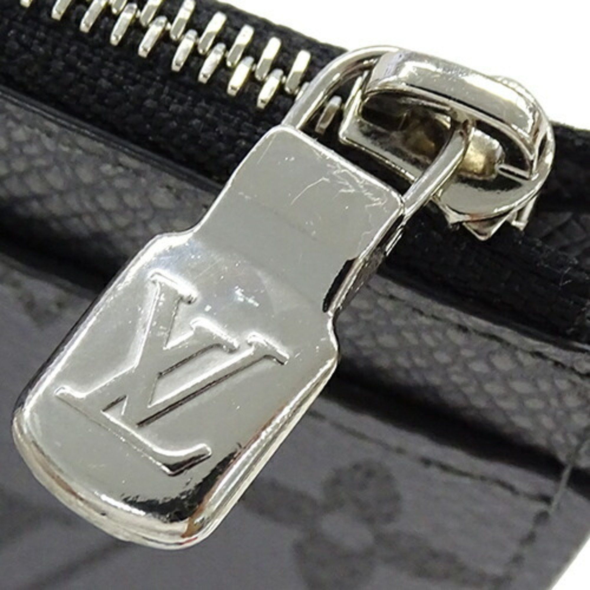 Louis Vuitton Louis Vuitton Card Case Taigarama Men's Wallet Coin Holder Gray M30839 IC Chip Compact Size ONE SIZE - 5 Thumbnail