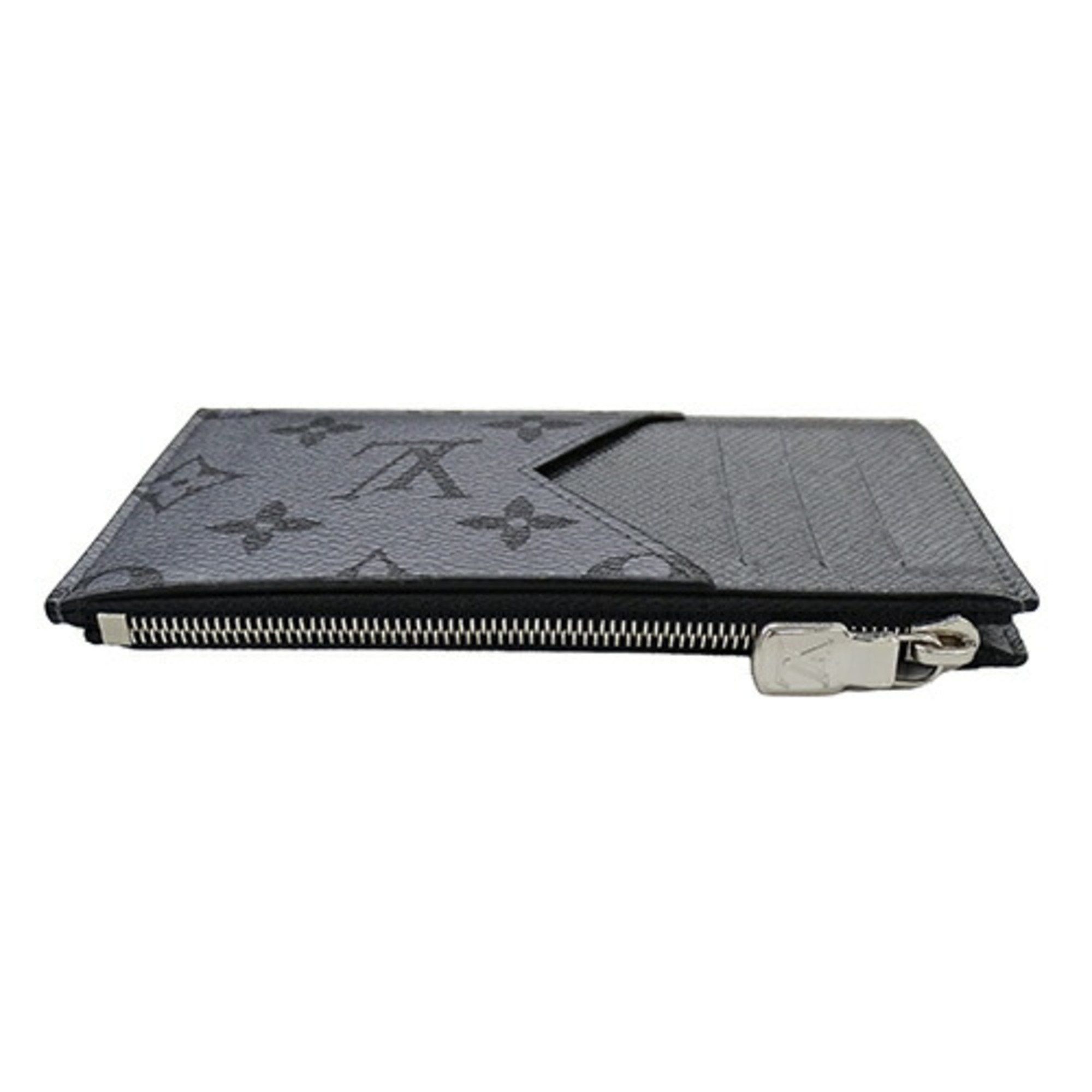 Louis Vuitton Louis Vuitton Card Case Taigarama Men's Wallet Coin Holder Gray M30839 IC Chip Compact Size ONE SIZE - 4 Thumbnail