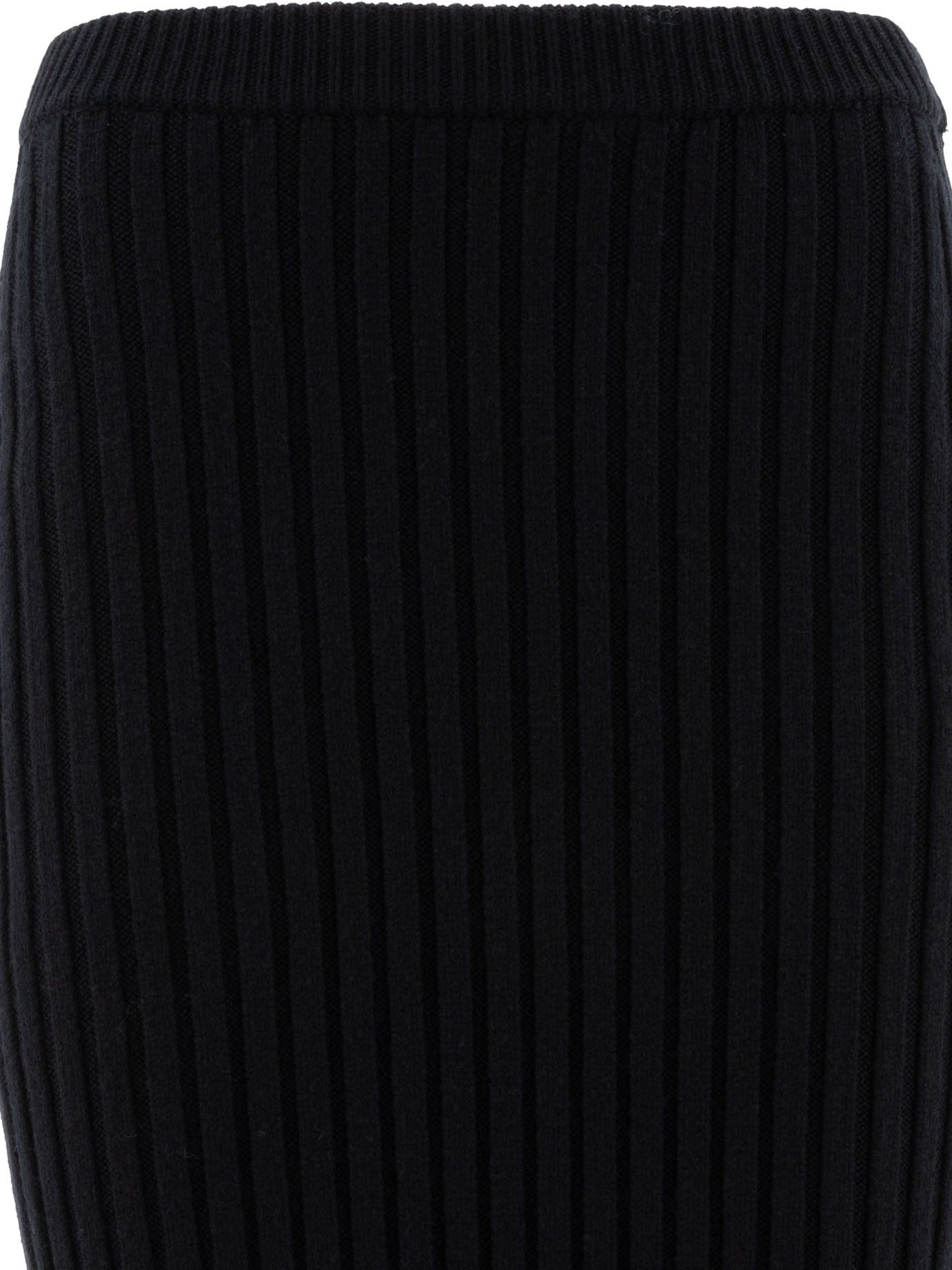 Max Mara Wool And Cashmere Knit Skirt Size 34" / US 12 / IT 48 - 3 Thumbnail