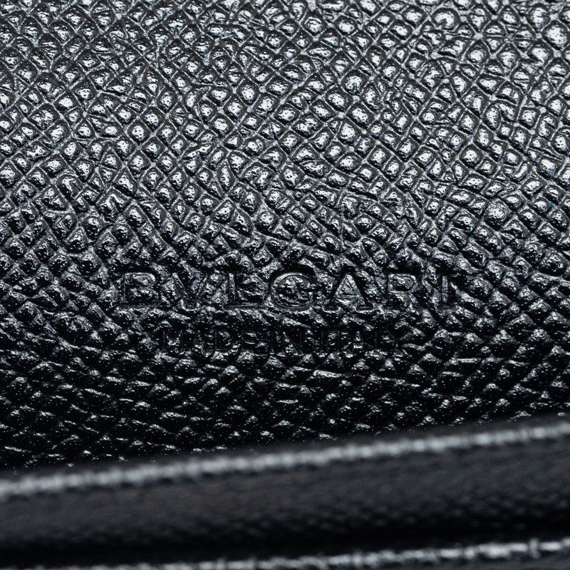 Bvlgari Bvlgari Bvlgari Leather Coin and Card Case Black Leather Card Case 222-42965 in Great Condition Size ONE SIZE - 6 Thumbnail