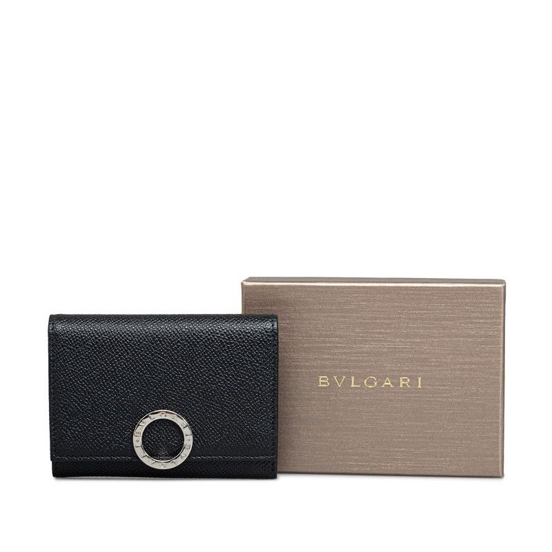 Bvlgari Bvlgari Bvlgari Leather Coin and Card Case Black Leather Card Case 222-42965 in Great Condition Size ONE SIZE - 7 Thumbnail