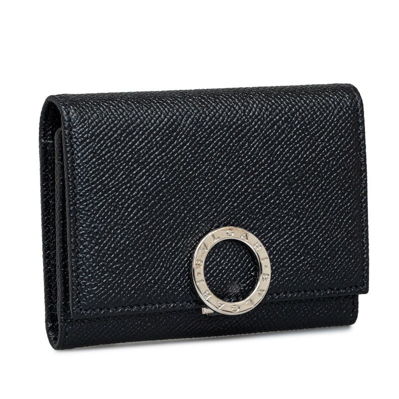 Bvlgari Bvlgari Bvlgari Leather Coin and Card Case Black Leather Card Case 222-42965 in Great Condition Size ONE SIZE - 2 Thumbnail