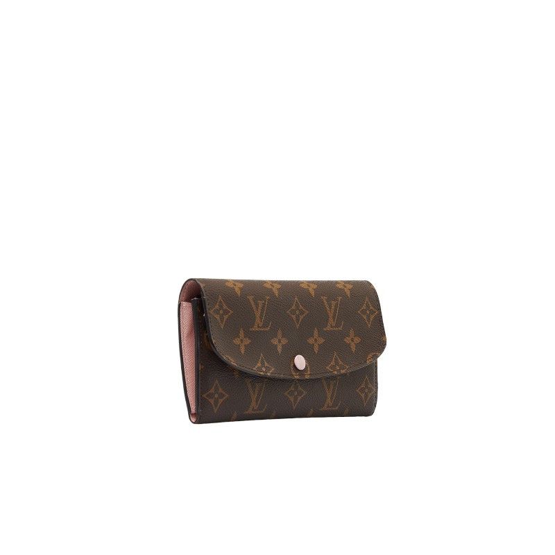 Louis Vuitton Louis Vuitton Louis Vuitton Monogram Portefeuille Emilie Long Wallet M61289 Brown Rose Ballerine Pink PVC Leather Canvas Long Wallet M61289 in Very Good Condition Size ONE SIZE - 2 Thumbnail