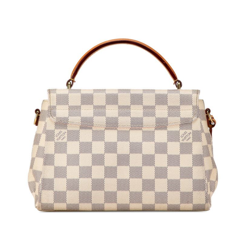 Louis Vuitton Louis Vuitton Louis Vuitton Damier Azur Croisette Handbag N41581 Canvas Handbag N41581 in Very Good Condition Size ONE SIZE - 4 Thumbnail