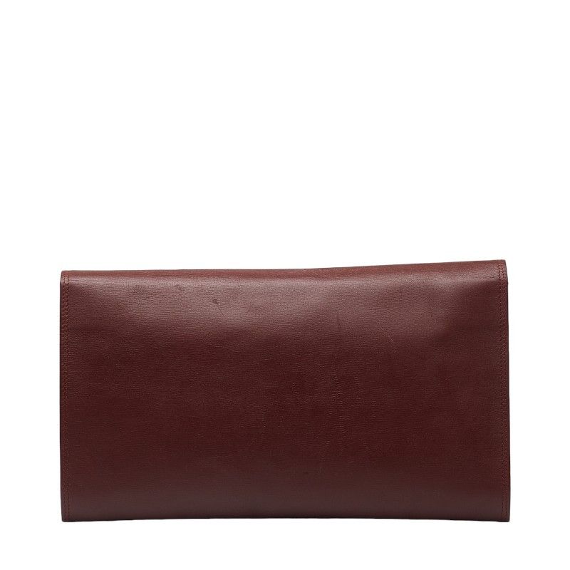Cartier Cartier Cartier Must Line Leather Clutch Bag Leather Clutch Bag in Very Good Condition Size ONE SIZE - 3 Thumbnail