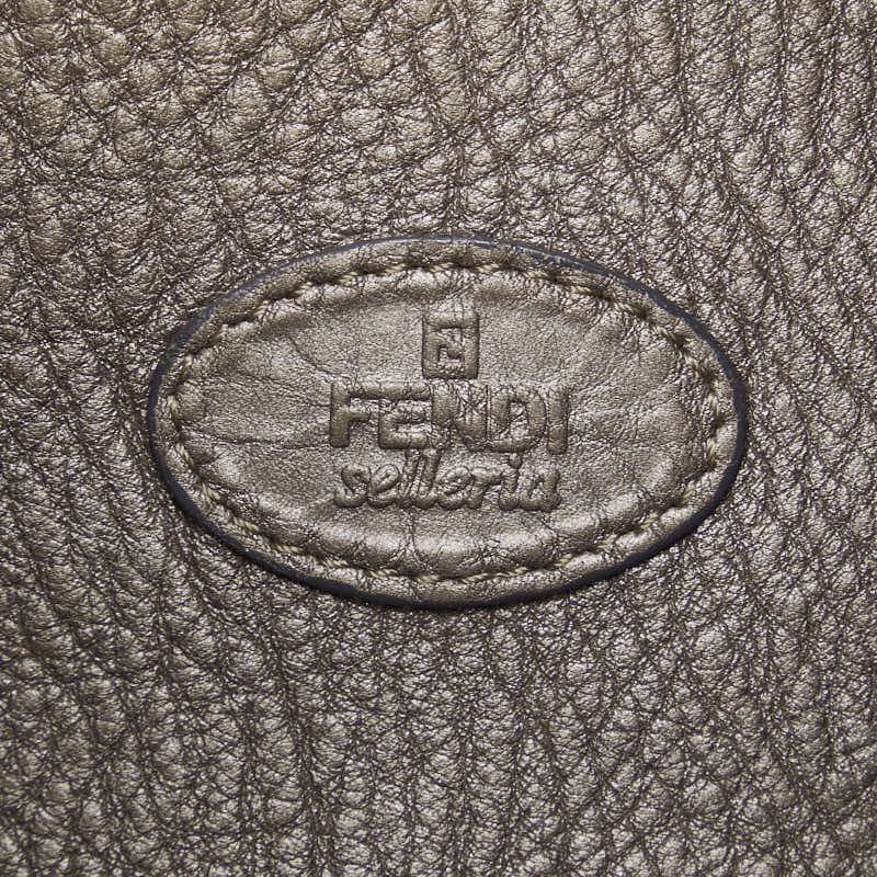 Fendi Fendi Fendi Leather Selleria One Shoulder Bag Leather Shoulder Bag in Very Good Condition Size ONE SIZE - 8 Thumbnail