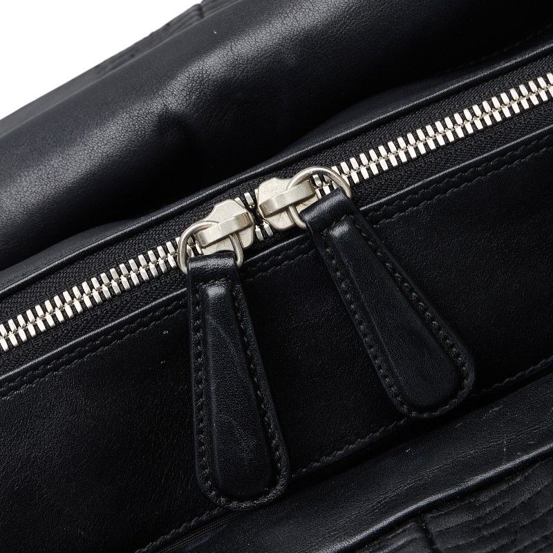 Dior Dior Dior Leather Shirring Handbag Leather Handbag in Very Good Condition Size ONE SIZE - 6 Thumbnail