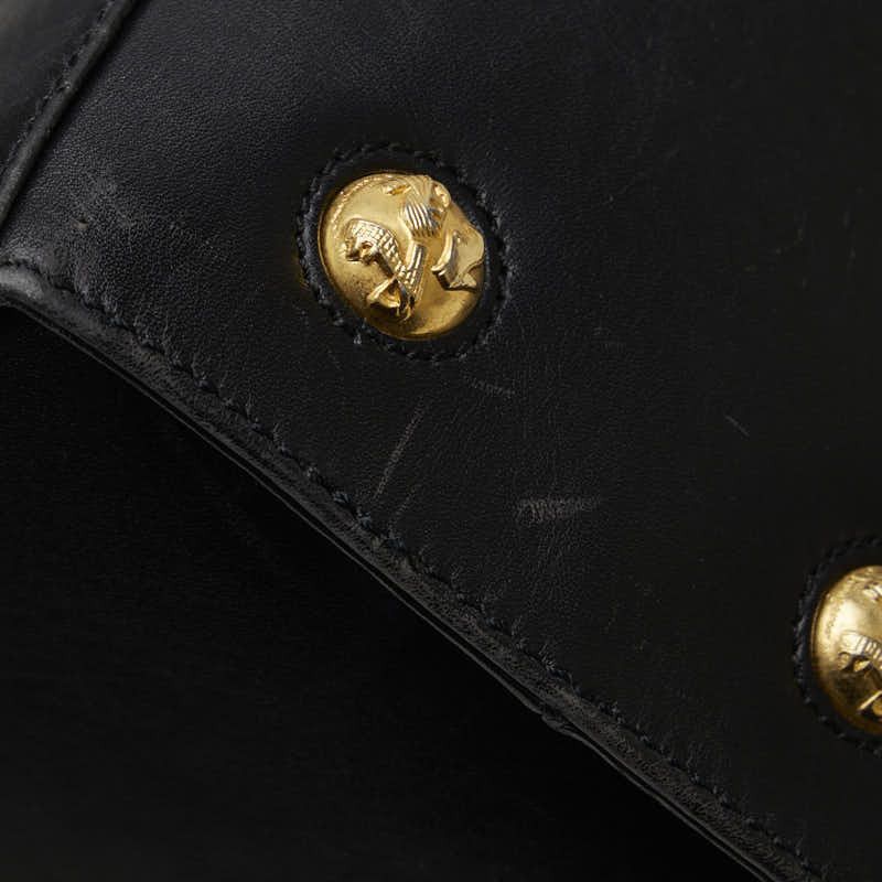 Salvatore Ferragamo Salvatore Ferragamo Salvatore Ferragamo Leather Studded Tote Bag AN215212 Leather Tote Bag AN215212 in Very Good Condition Size ONE SIZE - 7 Thumbnail