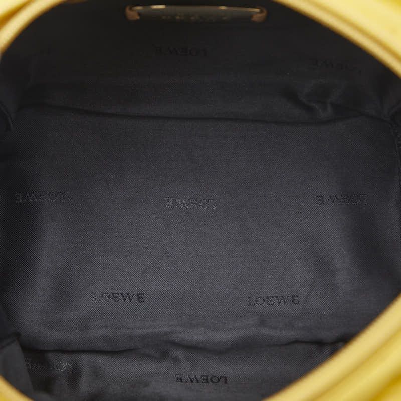 Loewe Loewe Loewe Anagram Mini Handbag Yellow Leather Leather Handbag in Very Good Condition Size ONE SIZE - 10 Thumbnail