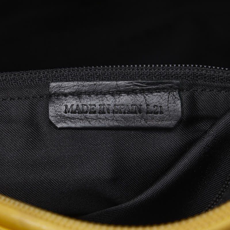 Loewe Loewe Loewe Anagram Mini Handbag Yellow Leather Leather Handbag in Very Good Condition Size ONE SIZE - 12 Thumbnail