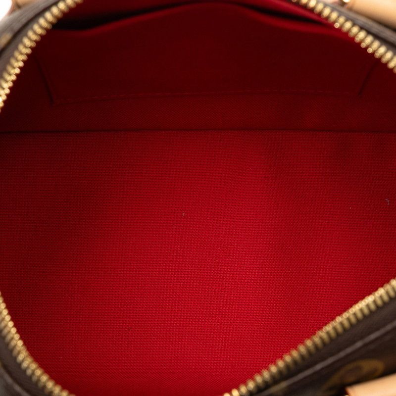 Louis Vuitton Louis Vuitton Louis Vuitton Monogram Speedy 20 Handbag Shoulder Bag M46234 Brown PVC Leather Canvas Handbag M46234 in Great Condition Size ONE SIZE - 6 Thumbnail