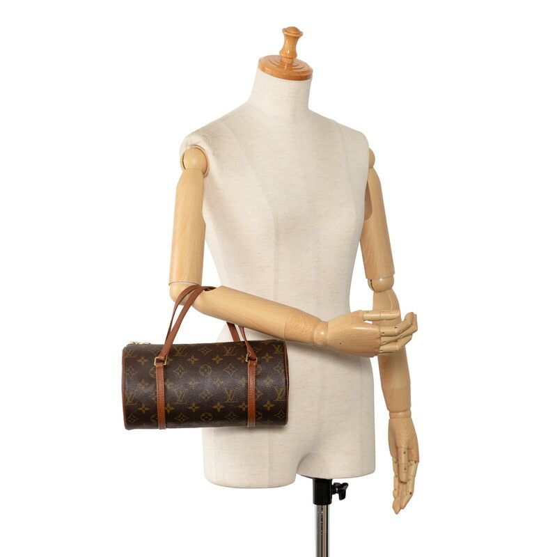Louis Vuitton Louis Vuitton Louis Vuitton Monogram Papillon 26 Handbag M51386 Brown PVC Leather Canvas Handbag M51386 in Very Good Condition Size ONE SIZE - 9 Thumbnail