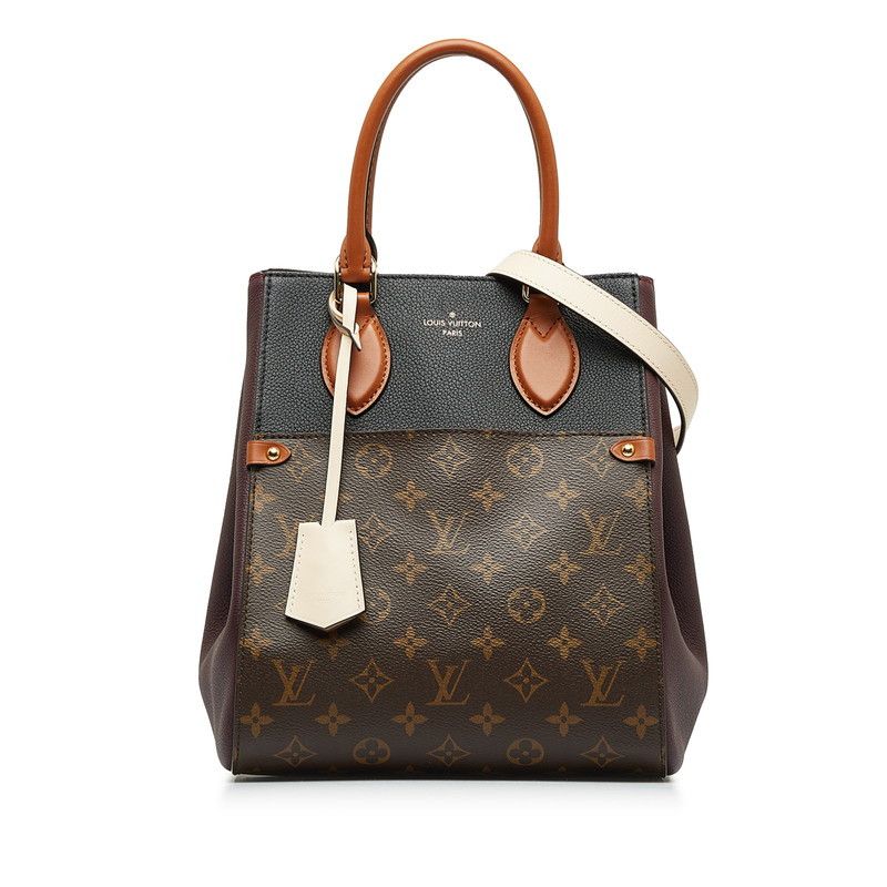 Louis Vuitton Louis Vuitton Louis Vuitton Monogram Fold Tote MM Handbag M45409 Canvas Handbag M45409 in Great Condition Size ONE SIZE - 2 Thumbnail