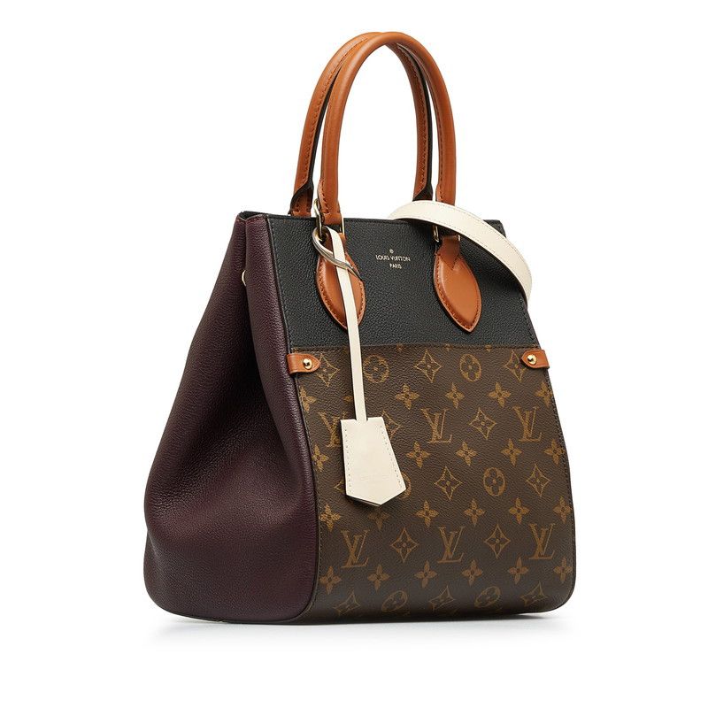 Louis Vuitton Louis Vuitton Louis Vuitton Monogram Fold Tote MM Handbag M45409 Canvas Handbag M45409 in Great Condition Size ONE SIZE - 3 Thumbnail