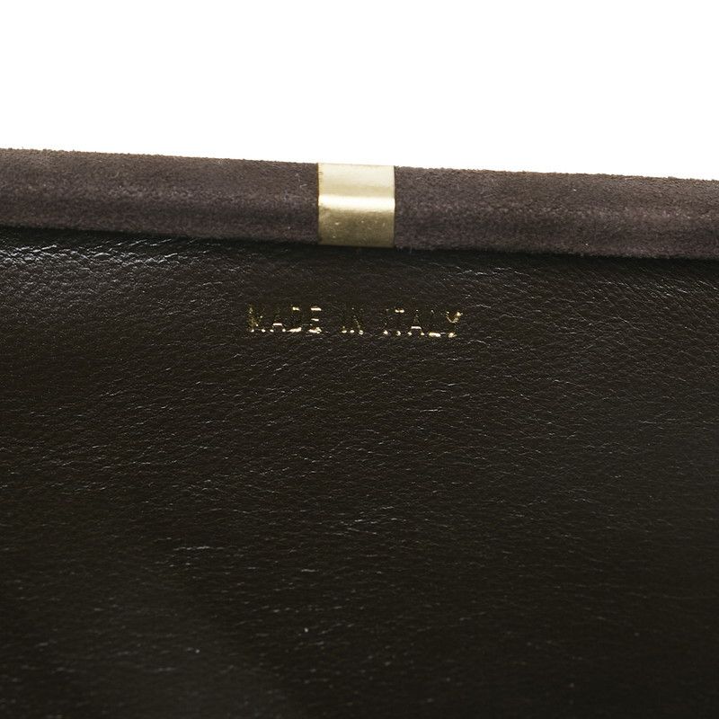 Chanel Chanel Chanel Suede Matelasse Coco Mark Chain Vanity Bag Leather Handbag in Great Condition Size ONE SIZE - 9 Thumbnail