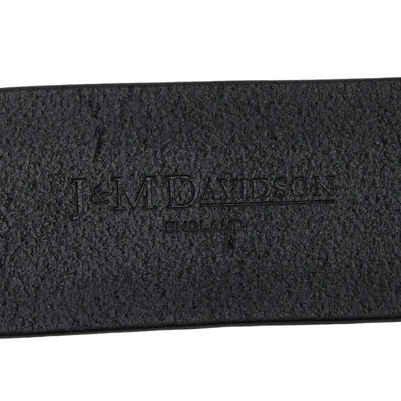 Other Other J&M Davidson Leather Ring Belt 32/80 Black Gold Leather Belt in Great Condition Size ONE SIZE - 6 Thumbnail