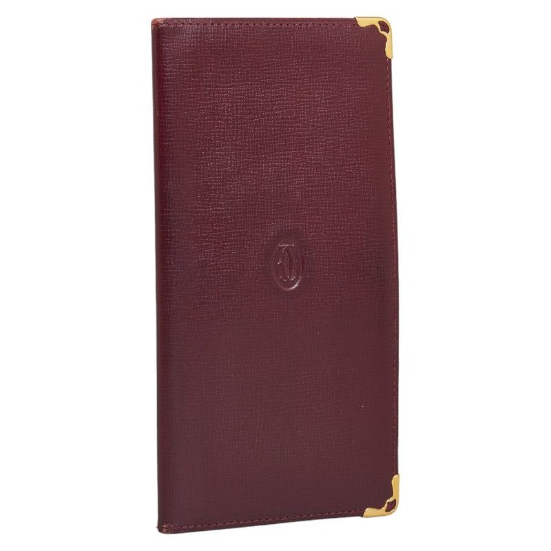 Cartier Cartier Cartier Must Line Leather Long Wallet Leather Long Wallet in Very Good Condition Size ONE SIZE - 2 Thumbnail