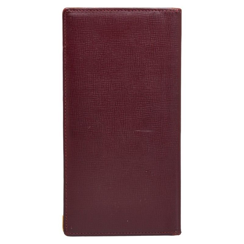 Cartier Cartier Cartier Must Line Leather Long Wallet Leather Long Wallet in Very Good Condition Size ONE SIZE - 3 Thumbnail