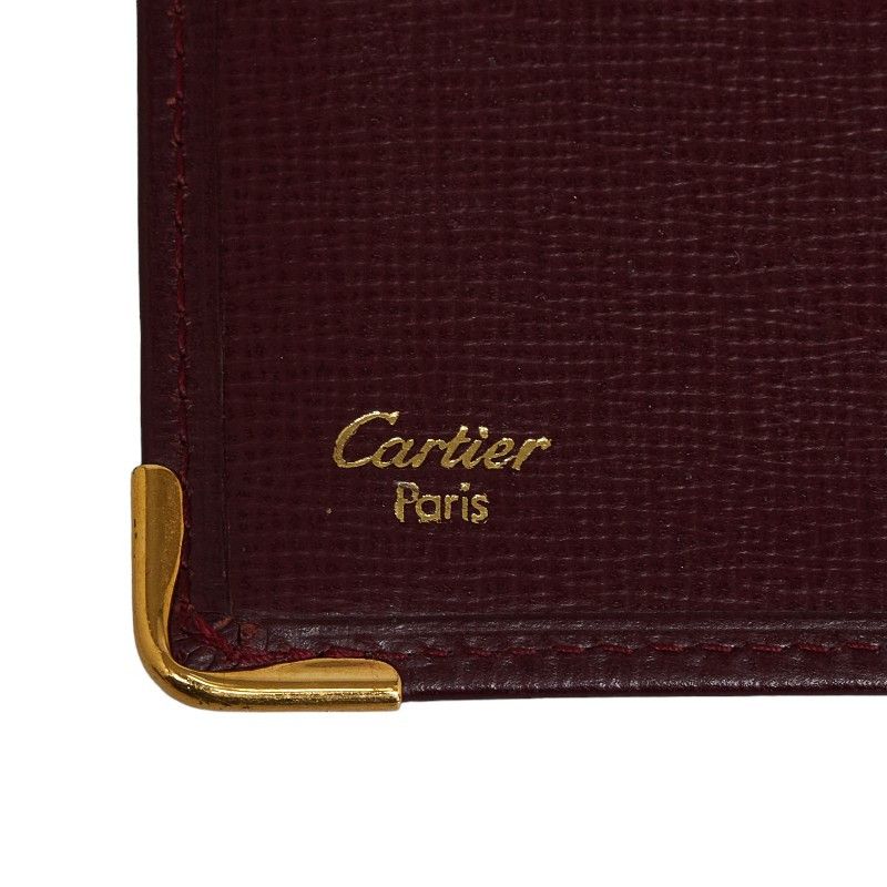 Cartier Cartier Cartier Must Line Leather Long Wallet Leather Long Wallet in Very Good Condition Size ONE SIZE - 6 Thumbnail