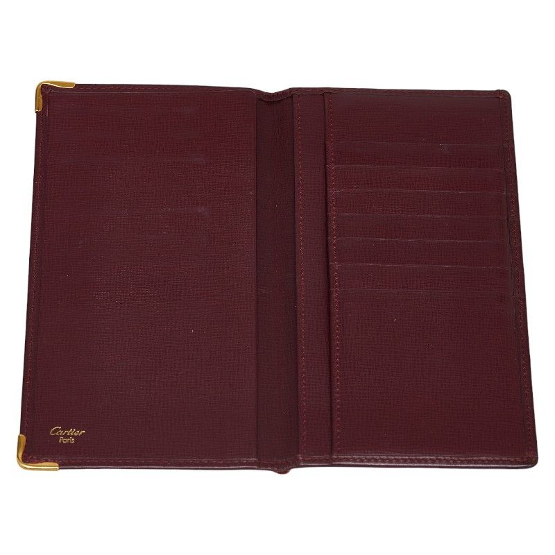 Cartier Cartier Cartier Must Line Leather Long Wallet Leather Long Wallet in Very Good Condition Size ONE SIZE - 5 Thumbnail