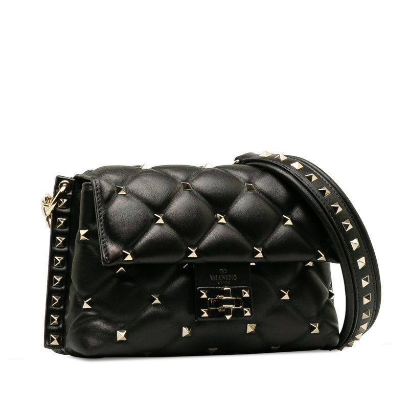 Valentino Valentino Valentino Leather Candy Studs Chain Shoulder Bag Leather Crossbody Bag in Very Good Condition Size ONE SIZE - 2 Thumbnail