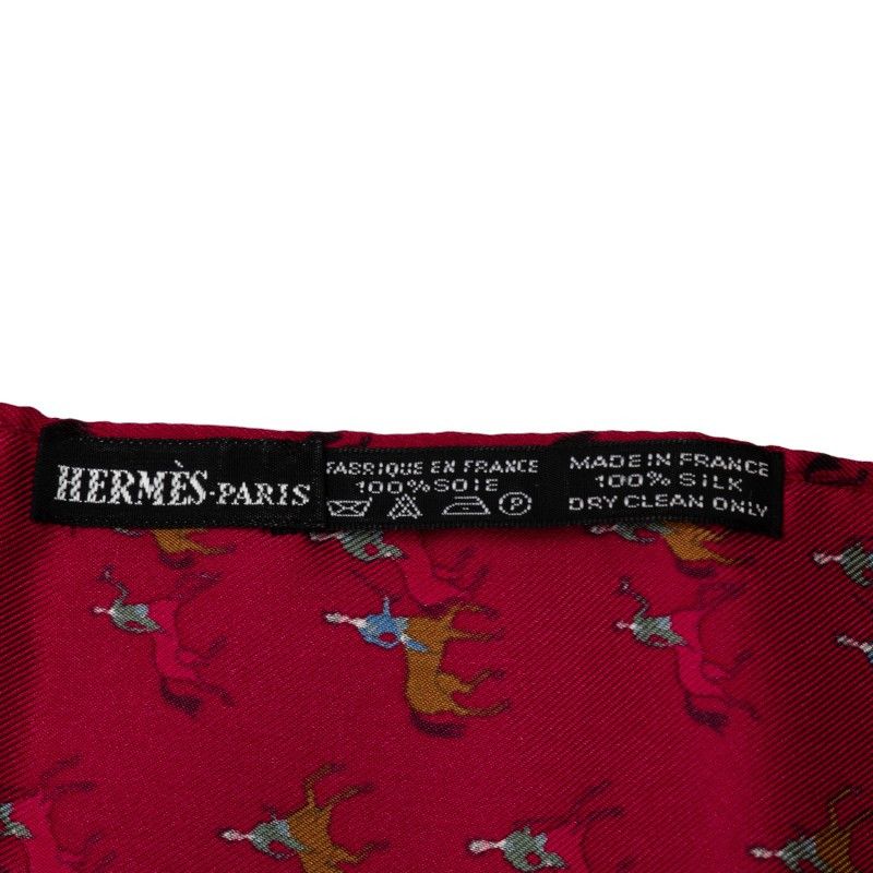 Hermes Hermes Hermes Silk Patterned Stole Shawl Canvas Shawl in Very Good Condition Size ONE SIZE - 4 Thumbnail