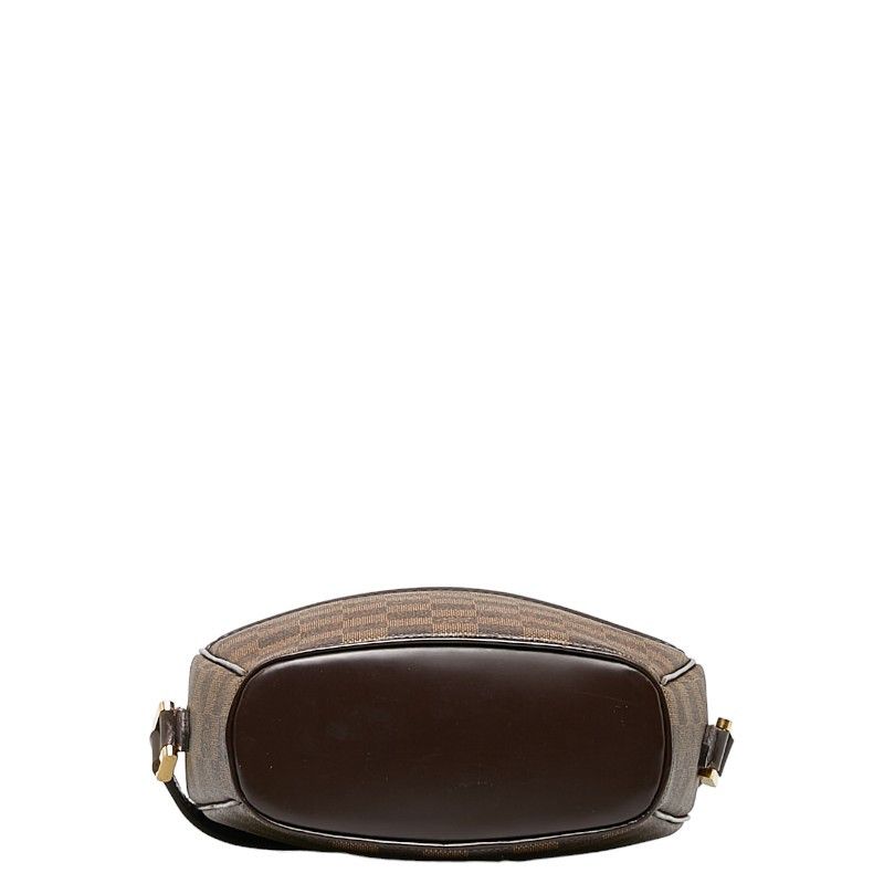 Louis Vuitton Louis Vuitton Louis Vuitton Damier Ipanema PM Shoulder Bag N51294 Brown PVC Leather Canvas Crossbody Bag N51294 in Very Good Condition Size ONE SIZE - 4 Thumbnail
