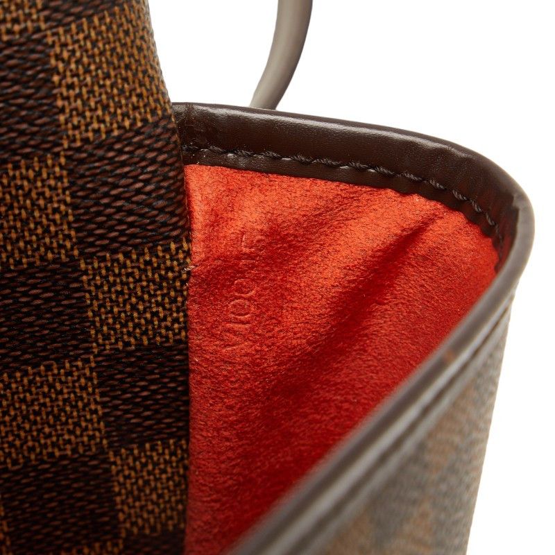 Louis Vuitton Louis Vuitton Louis Vuitton Damier Ipanema PM Shoulder Bag N51294 Brown PVC Leather Canvas Crossbody Bag N51294 in Very Good Condition Size ONE SIZE - 9 Thumbnail