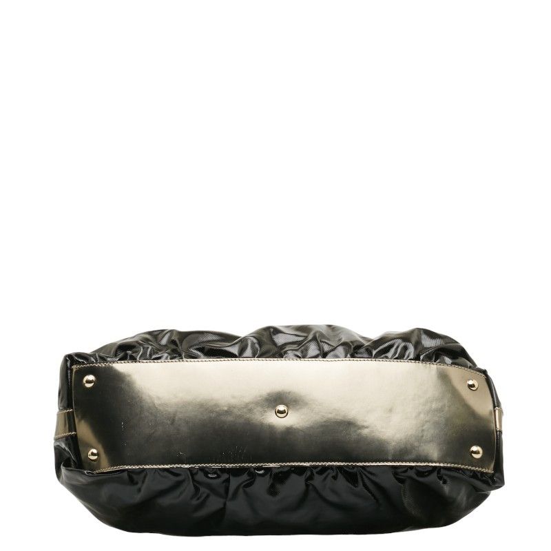 Gucci Gucci Gucci Bamboo Patent Leather 2way Handbag Shoulder Bag Leather Handbag 189867 in Very Good Condition Size ONE SIZE - 4 Thumbnail