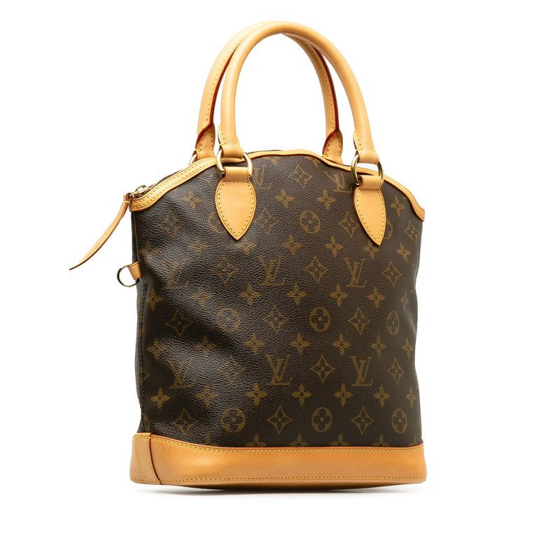 Louis Vuitton Louis Vuitton Louis Vuitton Monogram Lockit Handbag M40102 Brown PVC Leather Canvas Handbag M40102 in Great Condition Size ONE SIZE - 2 Thumbnail